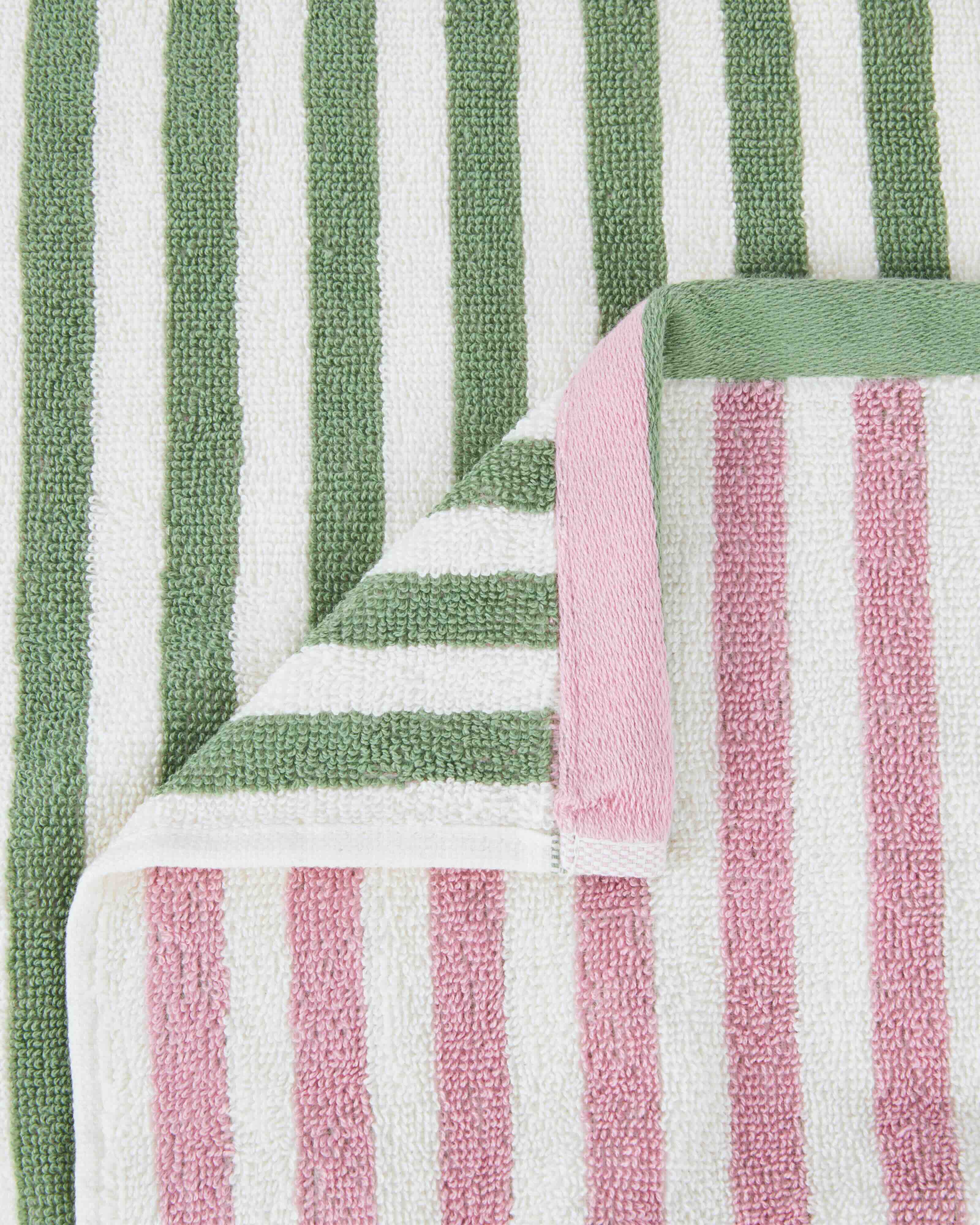 Stripe Cotton Hand Towel
