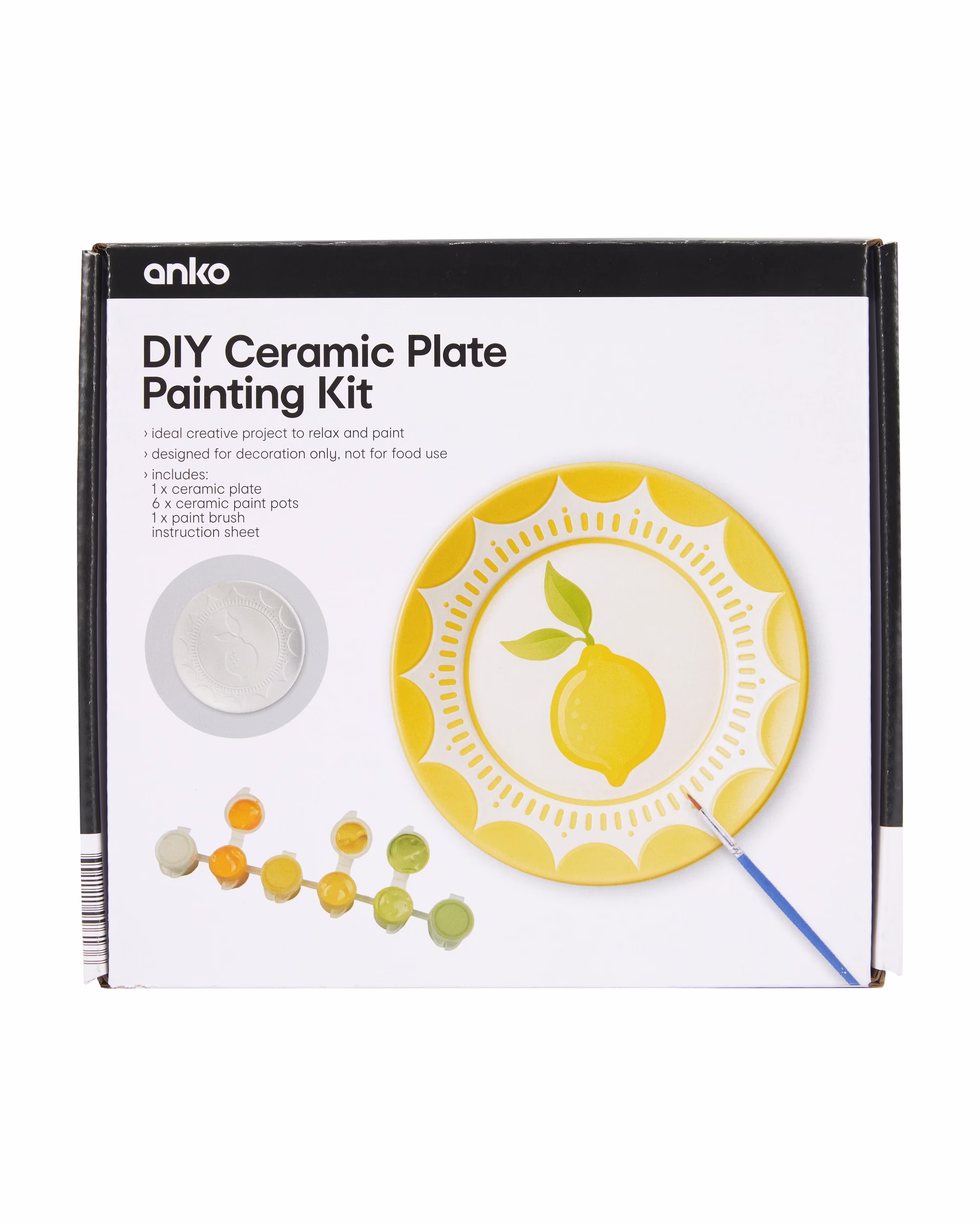 DIY Ceramic Plate Painting Kit